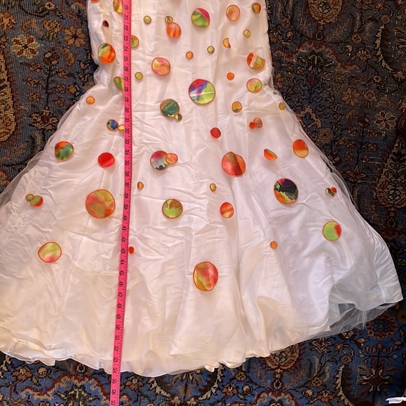 Blush Prom By Alexia Mermaid Princess Polka Dot Multicolour Dress - Picture 7 of 12